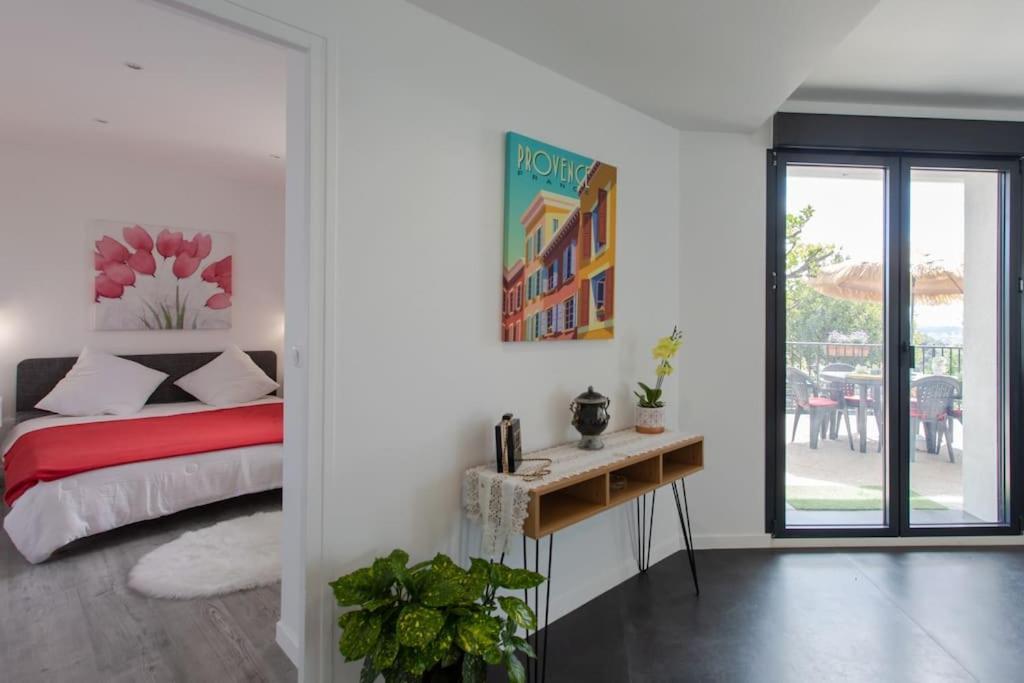 Echapee Belle - Vinayard View - Jacuzzi Bbq - Parking Apartment Nice Exterior photo