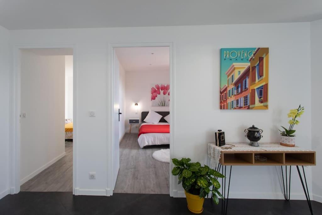 Echapee Belle - Vinayard View - Jacuzzi Bbq - Parking Apartment Nice Exterior photo